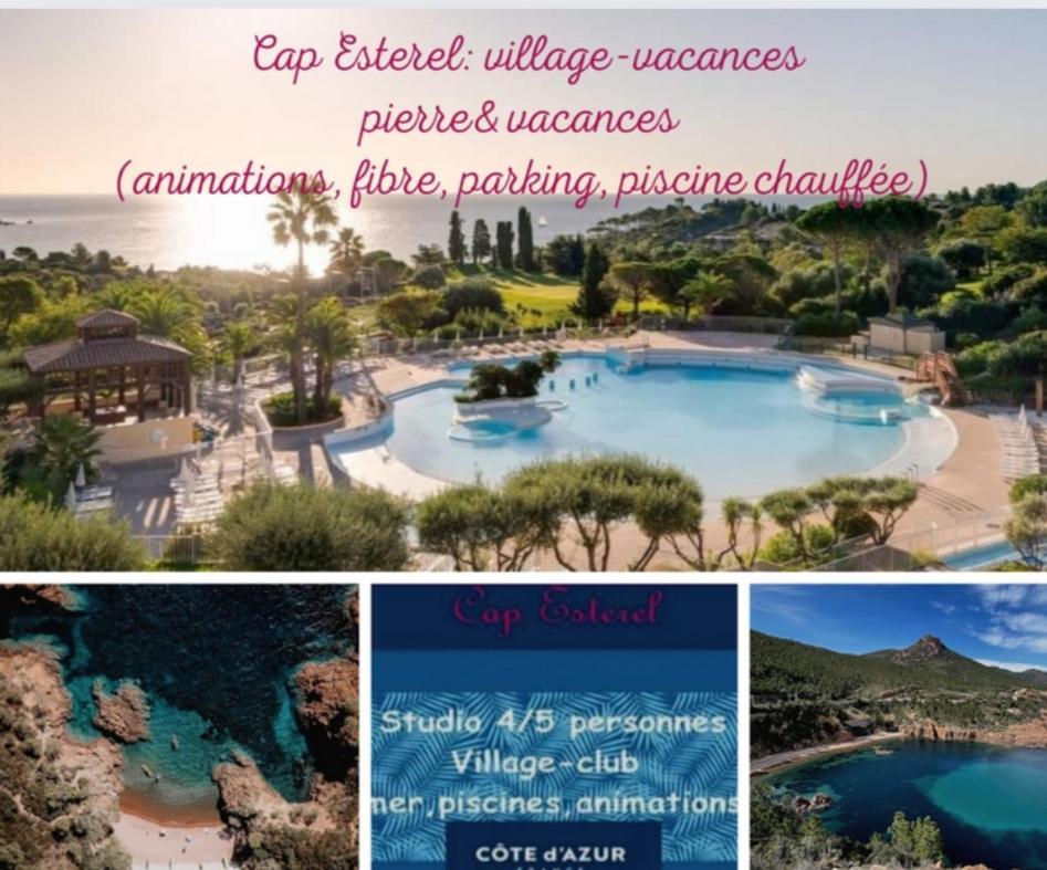 Cap Esterel Studio H3 Saint-Raphaël Eksteriør billede